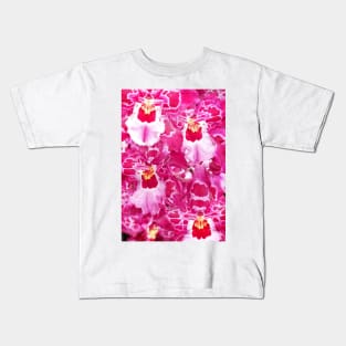 Pink Orchids Kids T-Shirt